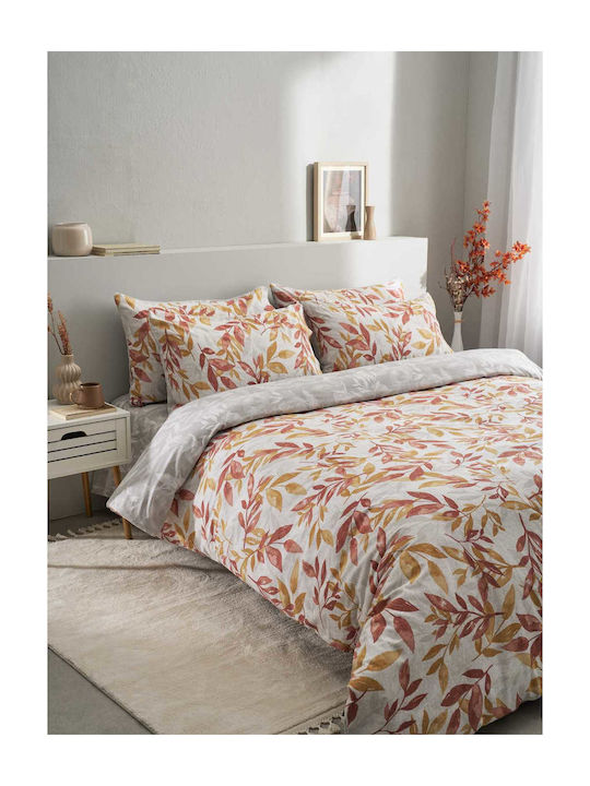 Vesta Home Σετ Παπλωματοθήκη Βαμβακερή 170x240c...