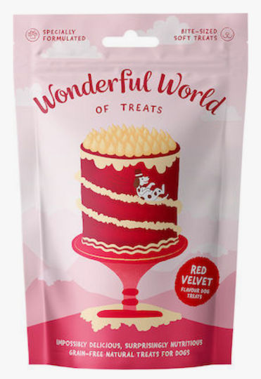 Wonderful World Treat Cake Dog with Carob and Potatoes 50gr