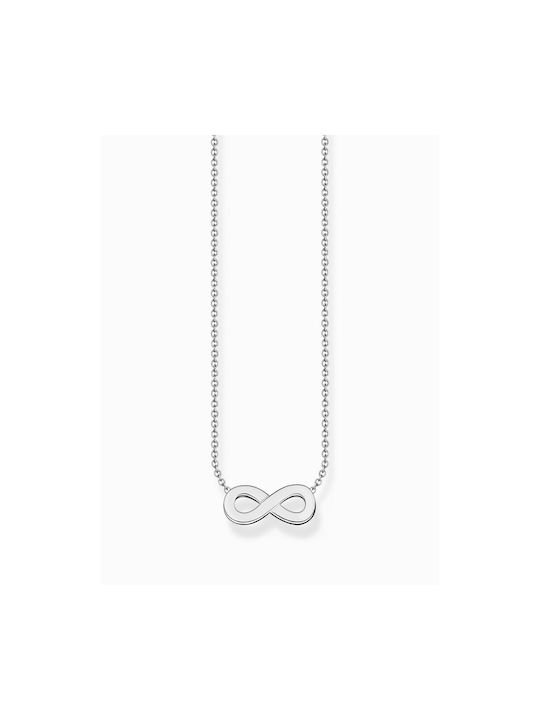 Thomas Sabo Колие Безкрайност от Сребърен