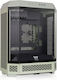 Thermaltake Tower 600 Gaming Midi-Turm Computergehäuse mit Seitenfenster Grüne