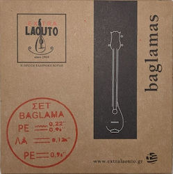 Extra Laouto Classic Набор Струни За Баглама 9.5 - 22"
