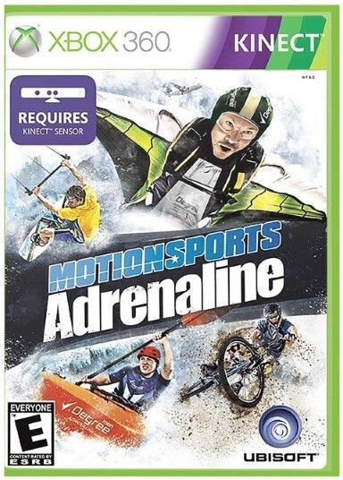 Kinect Motionsports Adrenaline Xbox 360 New
