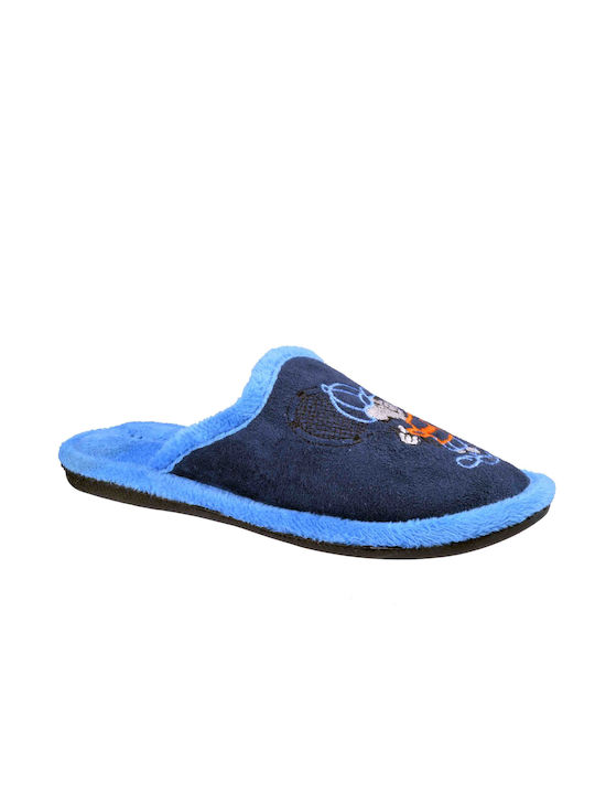 Antrin Kids Slippers Blue