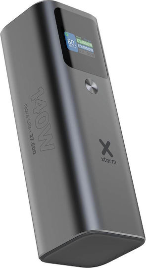Xtorm Nova Ultra Power Bank 27600mAh 140W με Θύρα USB-A και 2 Θύρες USB-C Power Delivery / Quick Charge 3.0 Γκρι