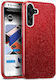 Orso Hybrid Strass Back Cover Σιλικόνης Κόκκινο (Galaxy A16)