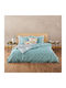 Kentia Πάπλωμα Υπέρδιπλο 220x240εκ. Neve MInt Green 300 GSM