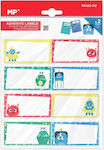 Madrid Papel Notebook Labels 16pcs