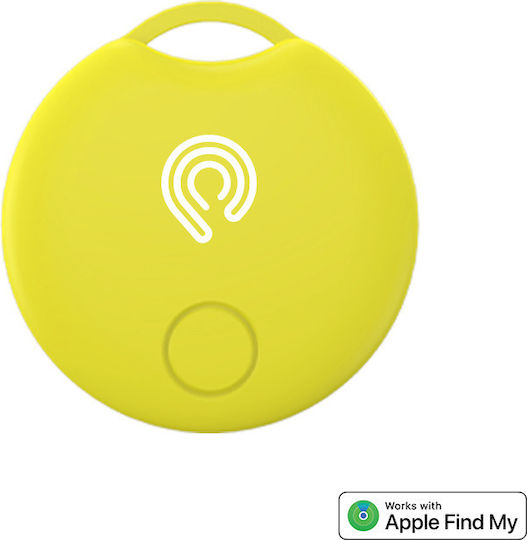Hyperloq NeoTag Classic Apple Find My Κίτρινο