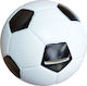Piggy Bank Soccer Ball Abs 14cm White-black Oem