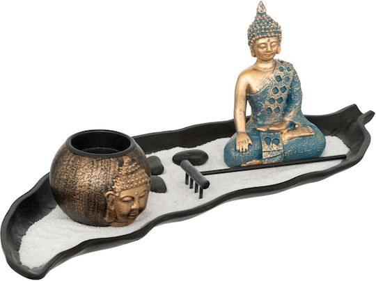 Decorative Piece 37x12.5x15 A-s Zen Garden Shamy 203976 37x12.5x15