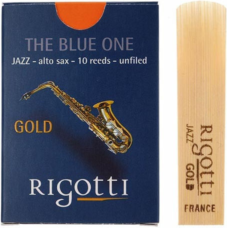 Rigotti Jazz Gold Blue One Alto Sax 3.5