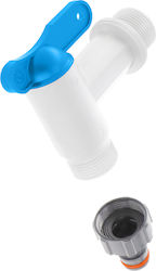 Kadax Tap Faucet Valve Connector 3/4” Hose Fitting Rainwater Tank Barrel