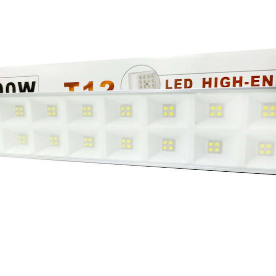 Φωτιστικό Πάγκου Κουζίνας LED 100W Ψυχρό Λευκό 120εκ.