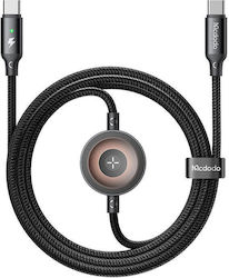 Mcdodo Ca-2580 2-в-1 Usb-c Кабел + Зарядно за Apple Watch 60w 1.5m