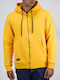 Van Hipster Sweatshirt Fleece mit Kapuze Yellow