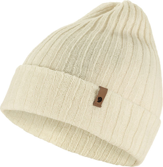 Byron Beanie Unisex Beanie Gestrickt in Weiß Farbe