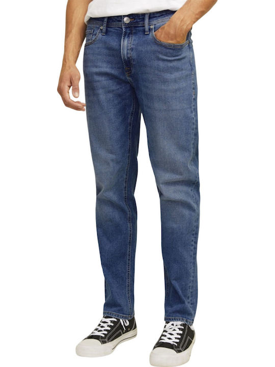 Ανδρικό Παντελόνι Τζιν Ελαστικό Blue Denim