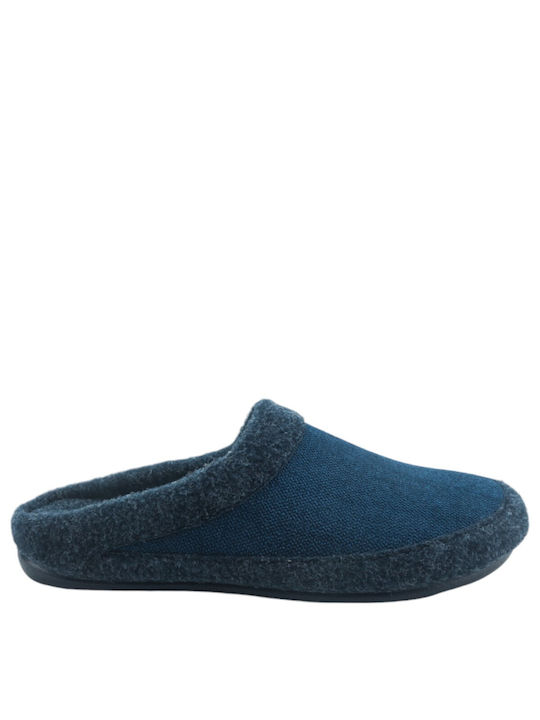 Dicas Men's Slipper Blue