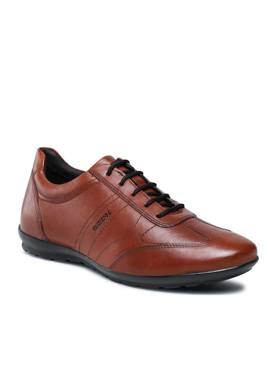 Geox Symbol Ανδρικά Sneakers Κόκκινα