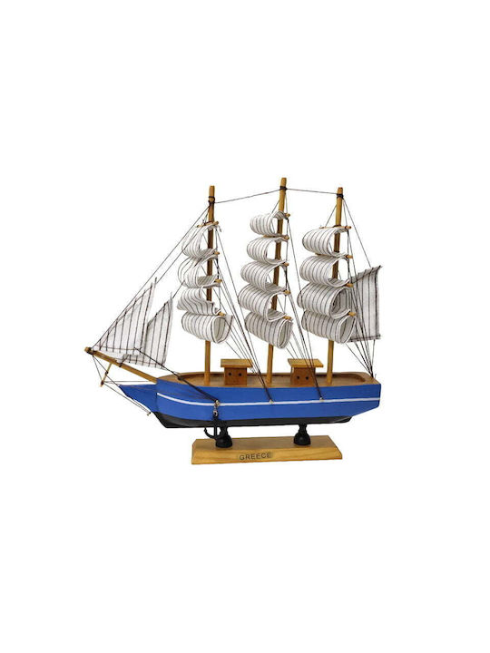 Wooden Miniature Ship Greece