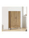 Double Door Wardrobe Oak 70x31x115cm