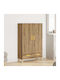 Double Door Wardrobe Oak 70x31x115cm