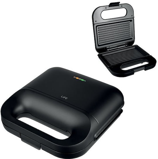 Life Tostaki Sandwichmaker Grill 750W Schwarz