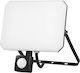 Elvhx Waterproof LED Flood Light 20W Natural White 4000K with Motion Sensor IP65