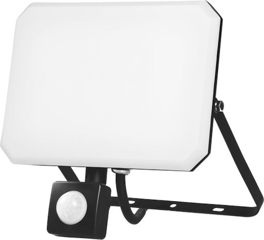 Elvhx Waterproof LED Flood Light 20W Cold White 6500K with Motion Sensor IP65