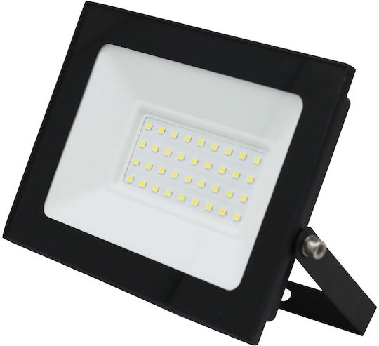 Band Waterproof LED Floodlight 20W Warm White 3000K IP65