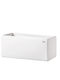 Fankon Flowers Planter Ceramic White 20x10x10cm.