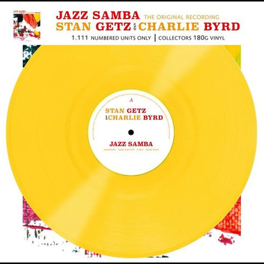 Stan Getz & Charlie Byrd Jazz Samba Yellow 1 Vinyl