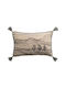 Vivaraise Sofa Cushion Dusko Sienne Sienne 30x50cm.