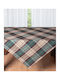 Christmas Tablecloth Fabric Square Plaid 135x135cm