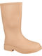 Damen Gummistiefel Tabac Braun