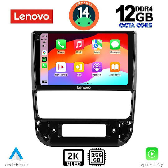 Lenovo Auto-Audiosystem für Peugeot 406 1998-2004 (Bluetooth/USB/WiFi/GPS/Apple-Carplay/Android-Auto) mit Touchscreen 9"