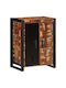 Sideboard made of Solid Wood Colorful 55x35x70cm