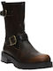 Stiefeletten Damen Braun