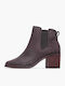 Evelyn.chelsea Suede Γυναικεία Chelsea Μποτάκια Μωβ