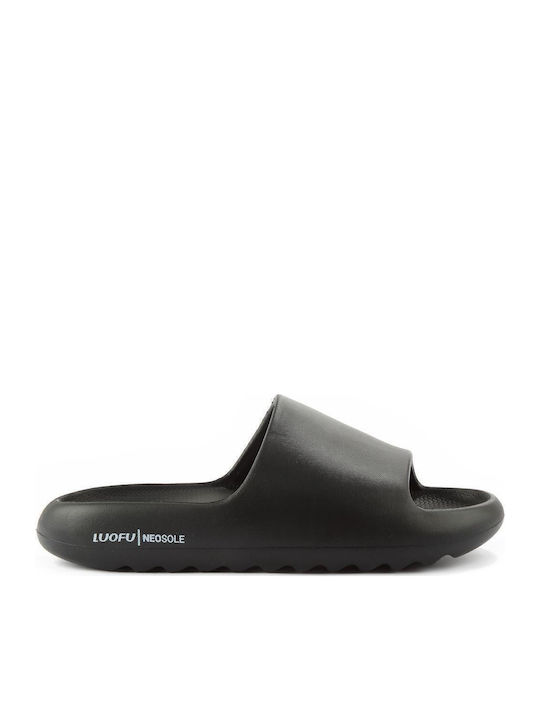 Fshoes Slides Μαύρα