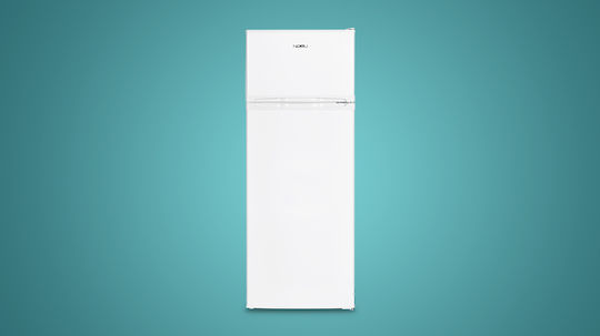 Nobu Ψυγείο Δίπορτο 206lt Υ143xΠ56xΒ54.5εκ. Λευκό NBD143WE