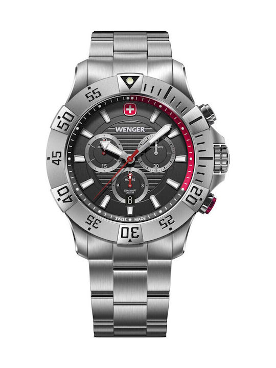 Wenger Seaforce Men's Watch Chronograph Battery...