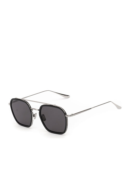 Belstaff Sunglasses Μαύρα with Metal Frame & Black Lens Belstaff Sunglasses Μαύρα with Metal Frame & Black Lens