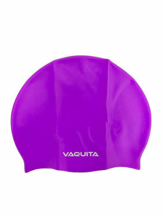 Vaquita Σκουφάκι Κολύμβησης Ενηλίκων από Σιλικόνη Μωβ