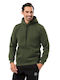 Sweatshirt with Hood Khaki