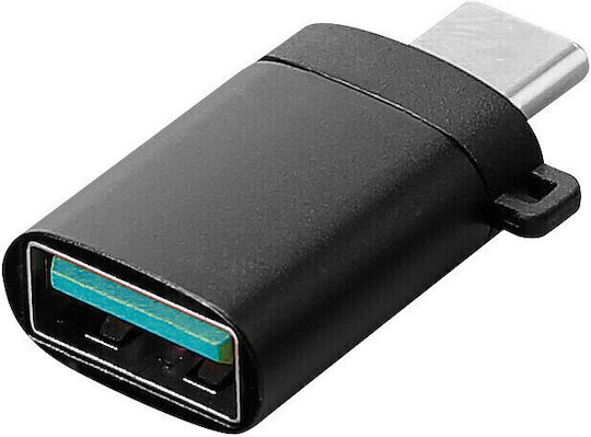 Lampa Μετατροπέας USB-A male σε USB-C female 1τμχ L3869.6