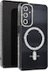 Avizar Diamond Case Samsung Galaxy A25 Magsafe Around Strass Black