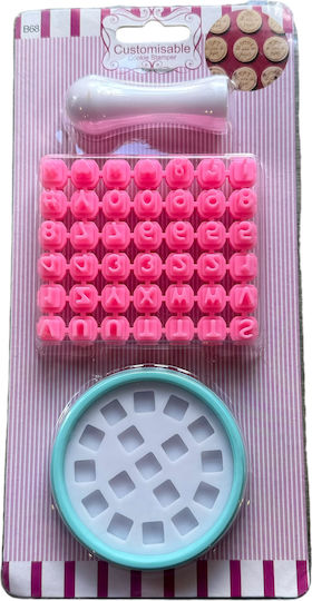 Pastry Stencils made of Plastic 6.5x6.5cm 86pcs