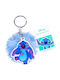 Breloc Stitch "Lilo & Stitch" Pompon Albastru 5cm Disney