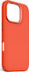 Decoded Umschlag Rückseite Silikon 1.2mm Orange (iPhone 17 Pro / iPhone 16 Pro)